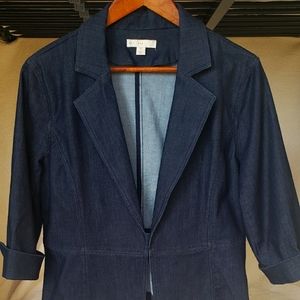 Denim Dress Jacket By Est.